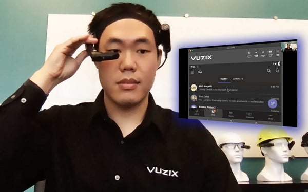 What to Expect using Microsoft Teams on Vuzix Smart Glasses