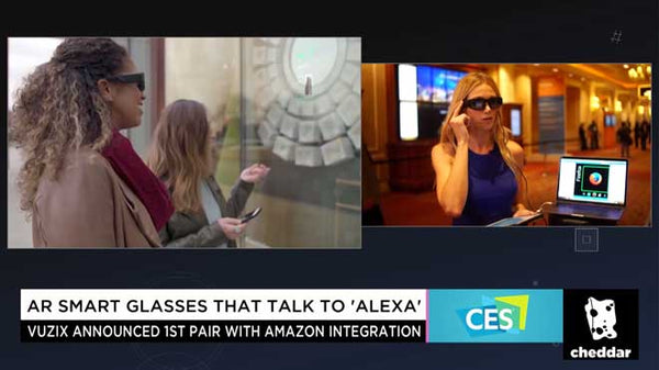 AR Smart Glasses That Talk to Alexa